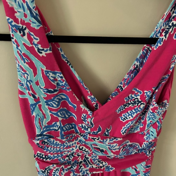 Lilly Pulitzer Maxi, small, Sloane Pink Samba - Picture 6 of 7